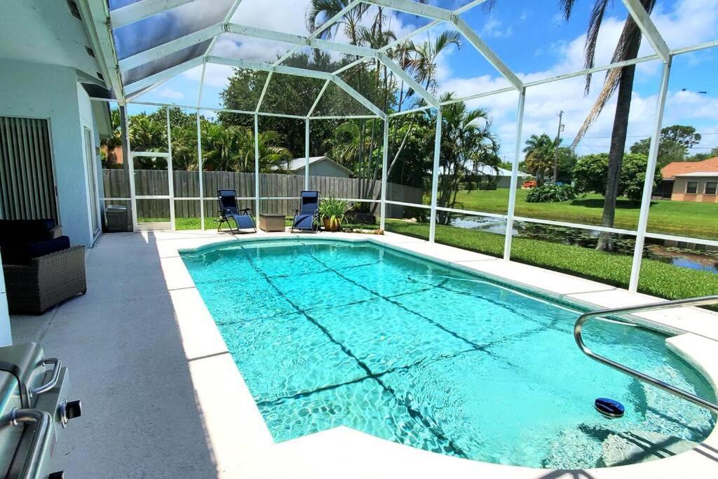 Our Beautiful Florida Vacation Home With Heated Pool Port St. Lucie Exteriör bild